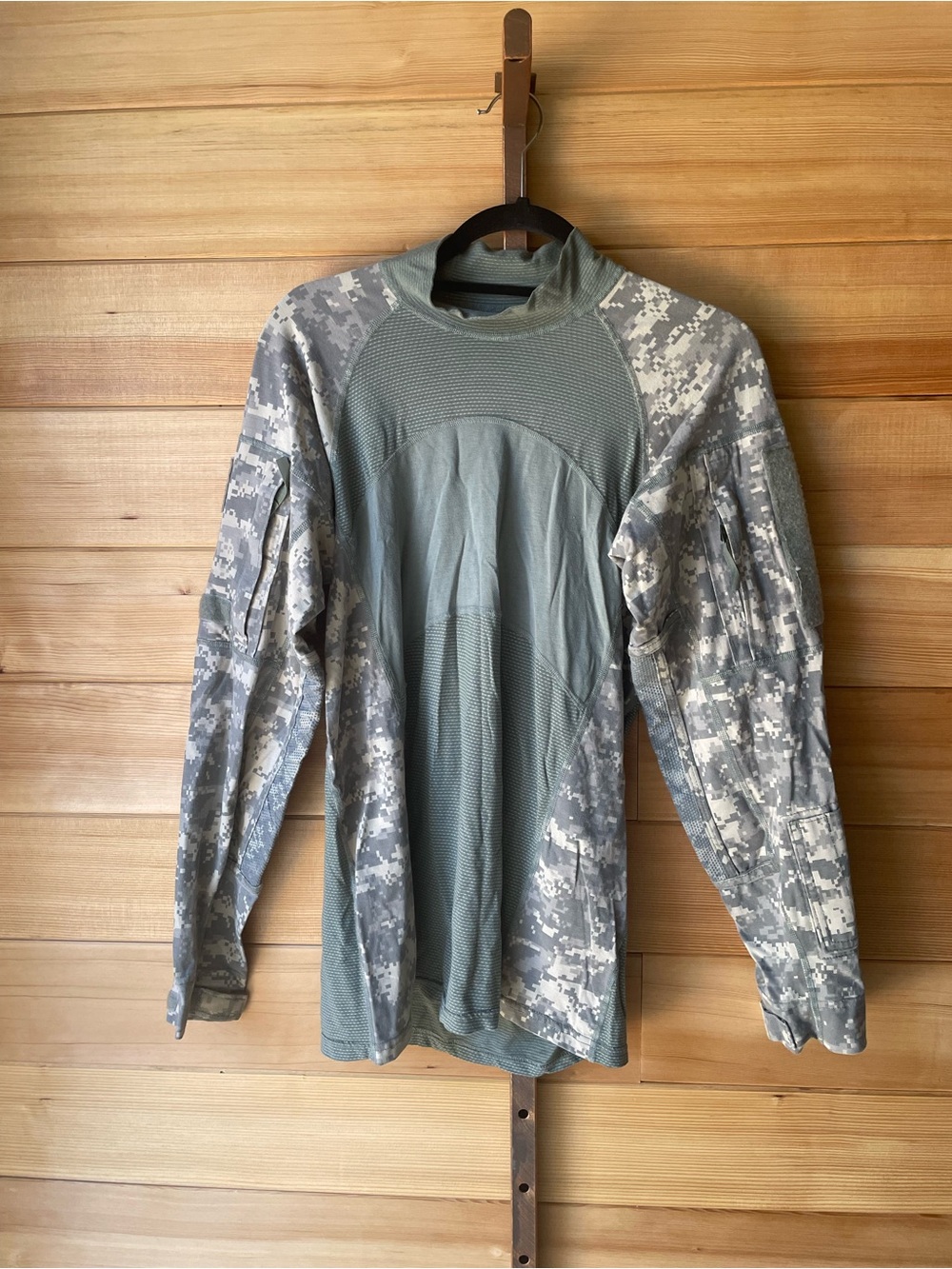 U.S. Army Olive Green Digital Camo Long Sleeve Tactical Shirt